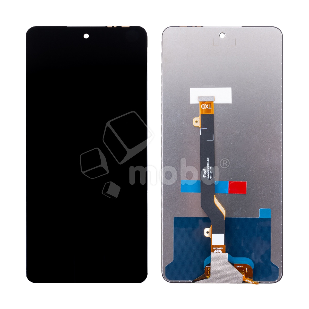 Дисплей для Infinix Note 10 Pro (X695C) в сборе с тачскрином Черный - OR (HD+, 300 Кд/м², 90 Гц)