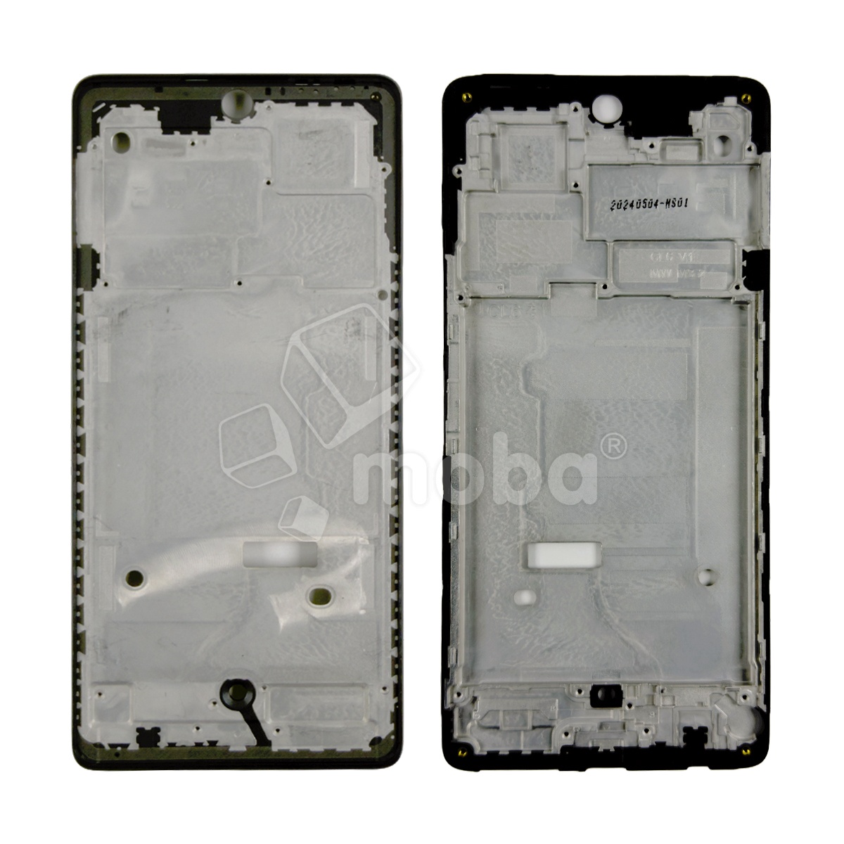 Рамка дисплея для Tecno Camon 30 4G (CL6) Черный (возможен дефект ЛКП)