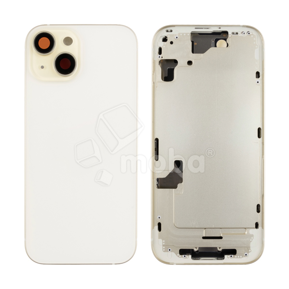 Корпус для iPhone 15 (A3090) (1 Sim) Желтый - Премиум