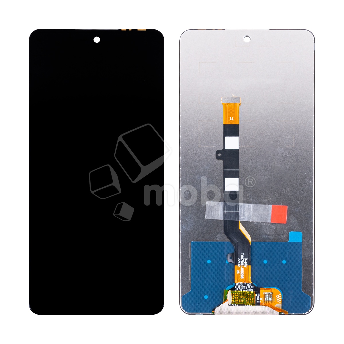 Дисплей для Infinix Hot 20S (X6827) в сборе с тачскрином Черный - OR (HD+, 300 Кд/м², 120 Гц)