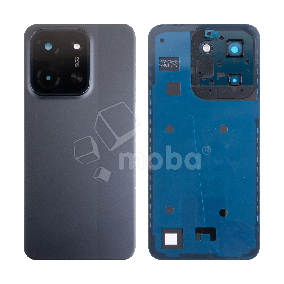 Задняя крышка для Xiaomi Poco C85 4G (25078PC3EG) Черный - Премиум