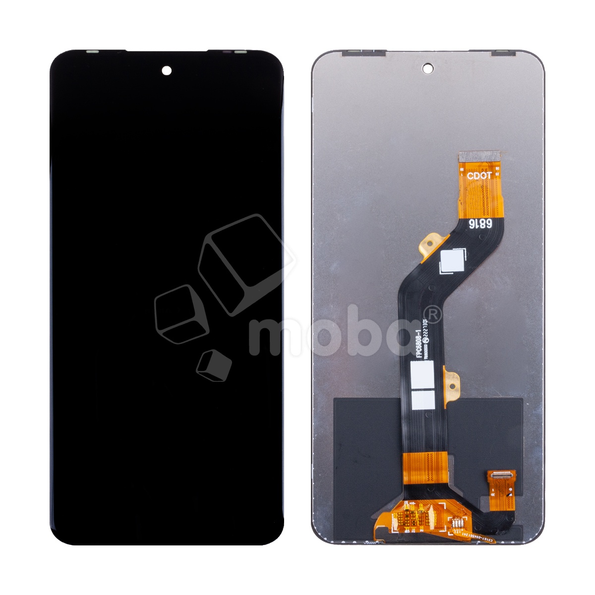 Дисплей для Infinix Hot 12 Play/20 Play (X6816D/X6825) в сборе с тачскрином Черный - OR (HD+, 300 Кд/м², 90 Гц)