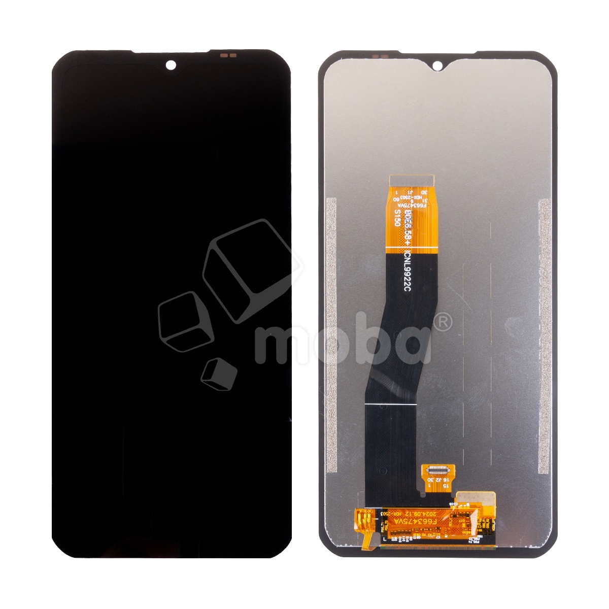 Дисплей для Oukitel WP55 Pro/WP55/WP55S в сборе с тачскрином Черный - Оптима