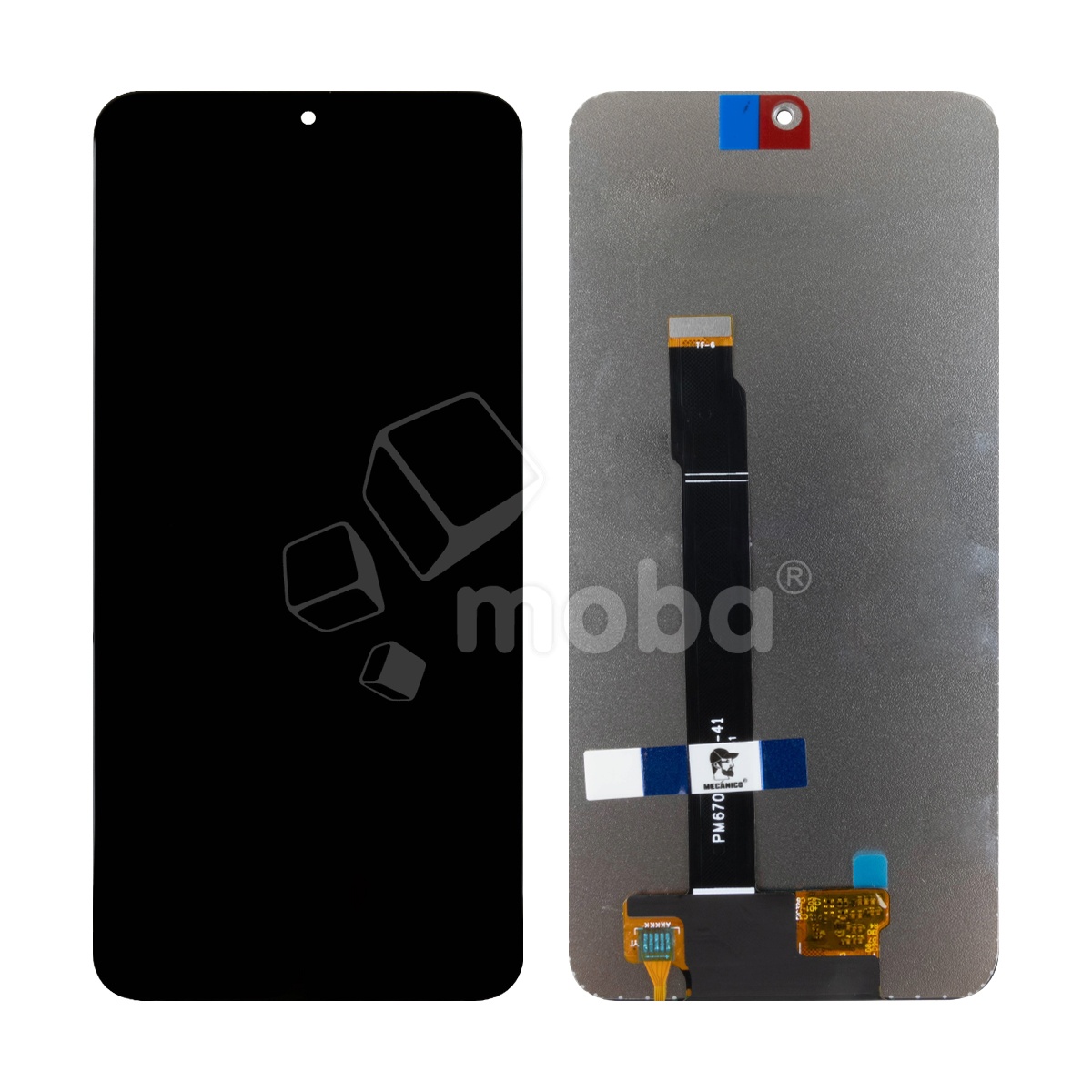 Дисплей для Huawei Honor X8 4G (TFY-LX1) в сборе с тачскрином Черный Mecanico - AMP