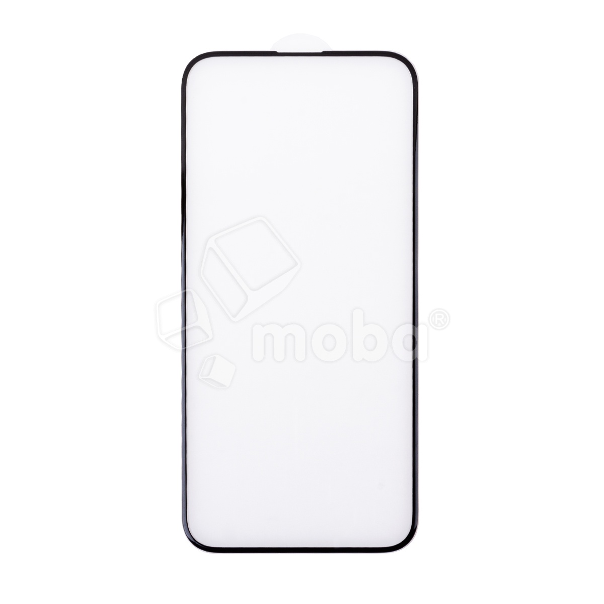 Защитное стекло "Премиум" для iPhone 15 Plus Черный (Закалённое+, полное покрытие)