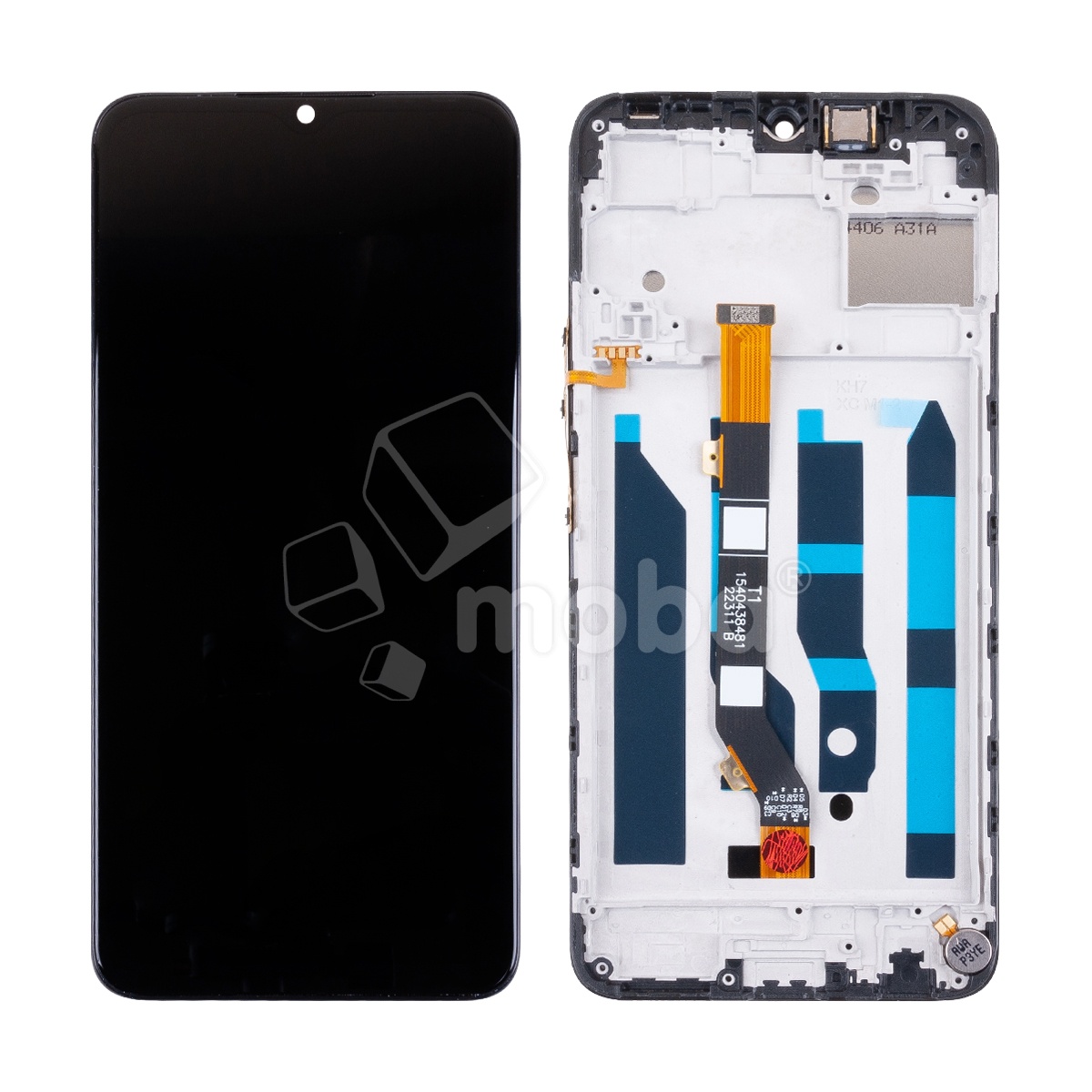 Дисплей для Tecno Spark 9 Pro/9T/9 Pro Sport (KH7n) модуль с рамкой Черный - OR (Full HD, 300 Кд/м², 60 Гц)