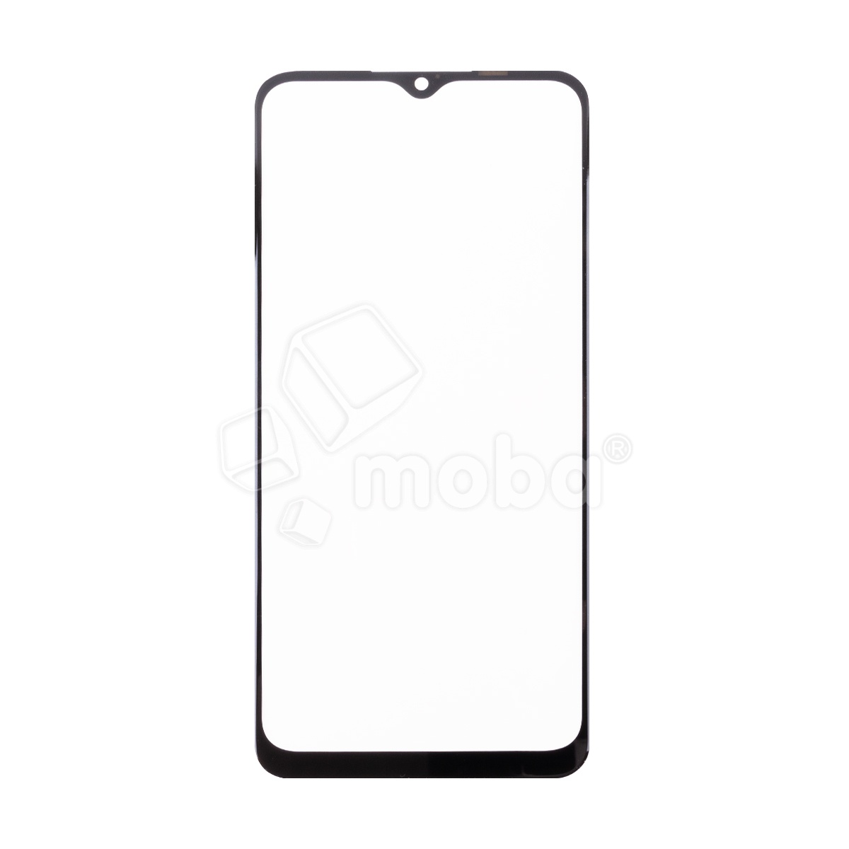 Стекло для переклейки Realme C21Y/C25Y (RMX3263/RMX3262/RMX3261/RMX3269/RMX3265/RMX3268) с OCA пленкой Черный - OR (Mitsubishi)