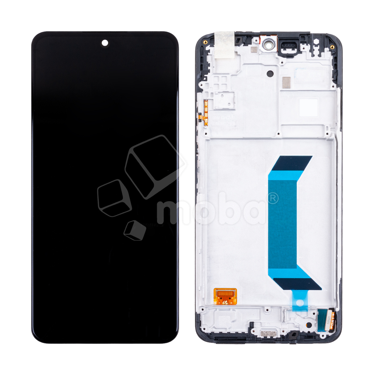 Дисплей для Xiaomi Poco X5 5G/Redmi Note 12 5G (22111317PG/22111317I) модуль с рамкой Черный - OR (SP)