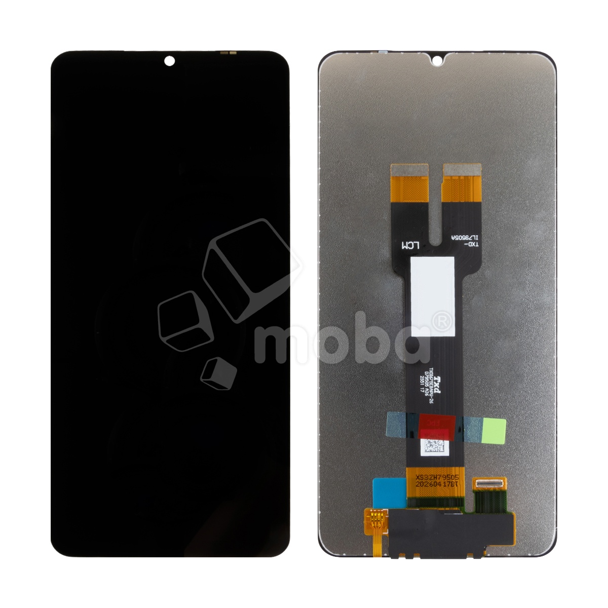 Дисплей для Samsung Galaxy F70e 5G (E076B) в сборе с тачскрином Черный - OR (HD+, 300 Кд/м², 60 Гц)