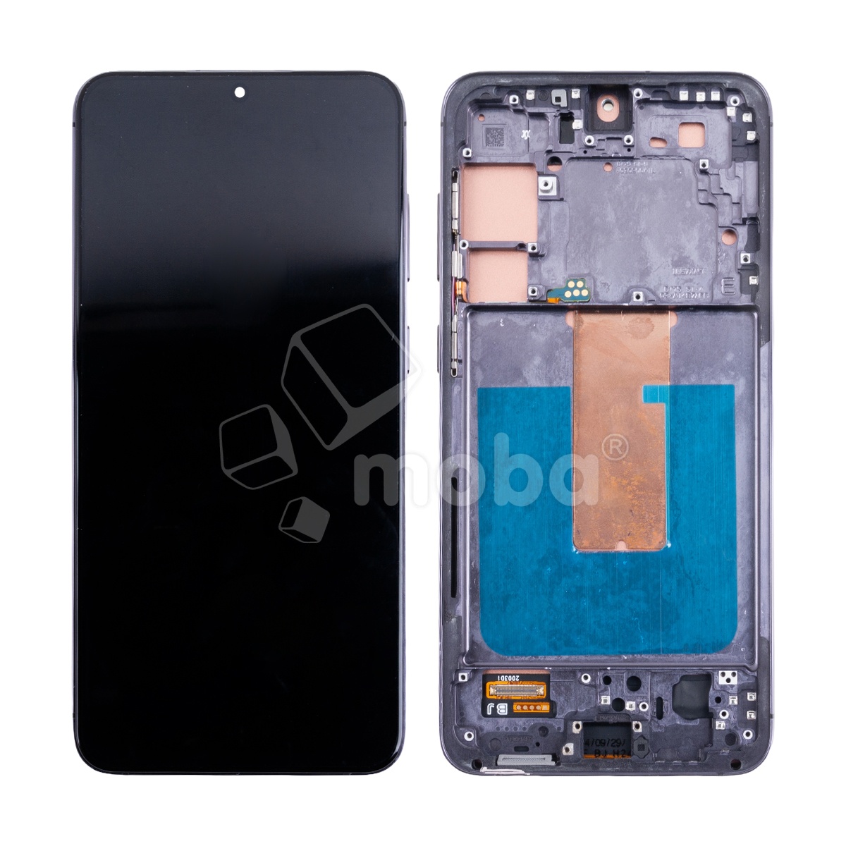 Дисплей для Samsung Galaxy S23+ (S916B) модуль с рамкой Черный - (In-Cell)