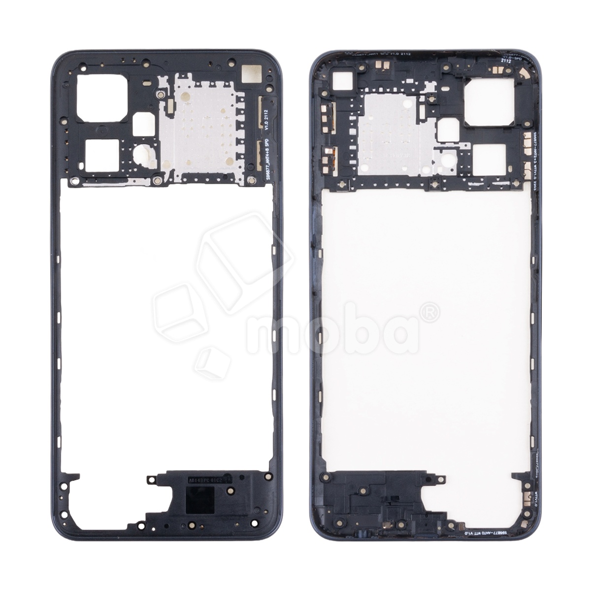 Средняя часть для Realme 9 Pro+ (RMX3393/RMX3392) Черный