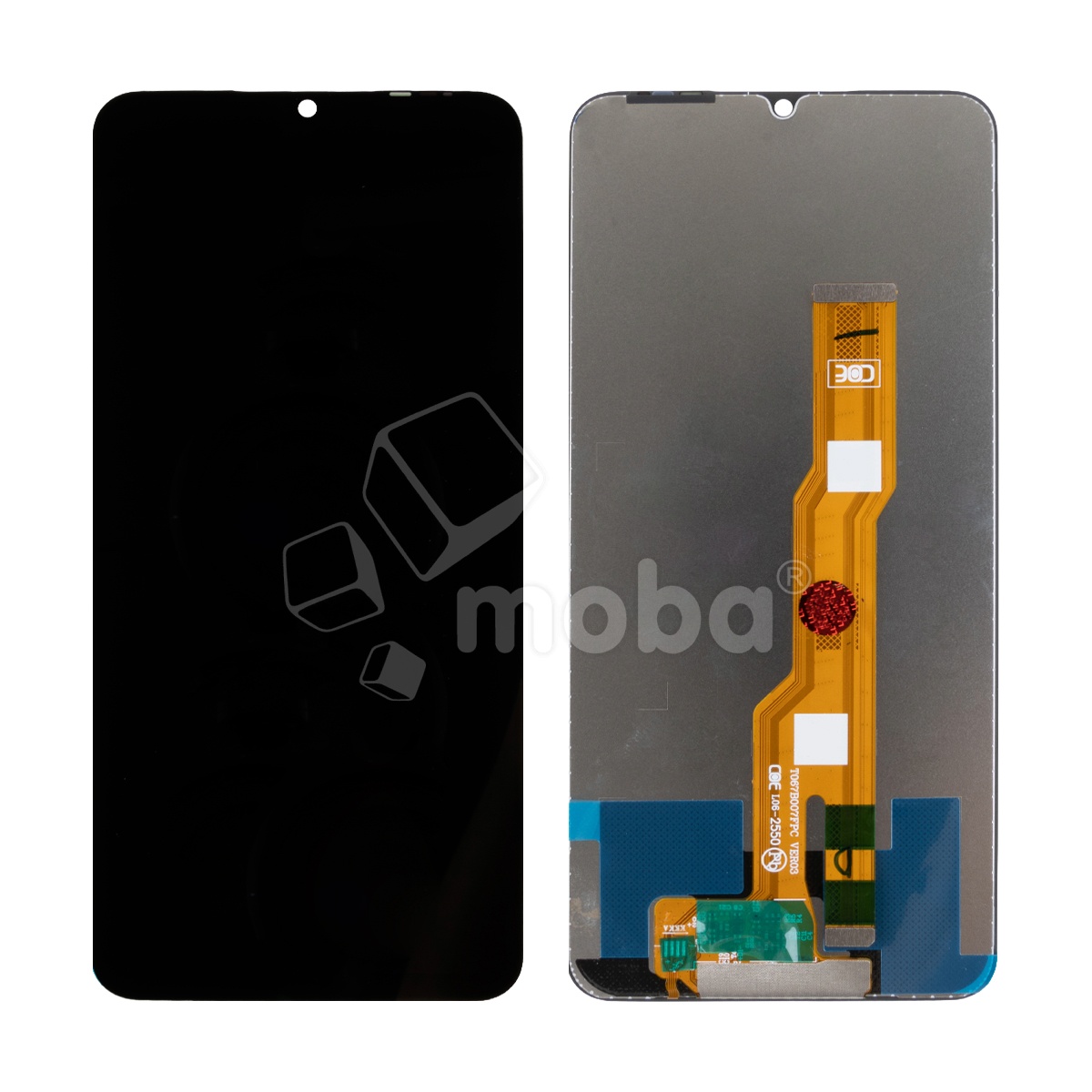Дисплей для Tecno Spark Go 3 (KN3) в сборе с тачскрином Черный - OR (HD+, 300 Кд/м², 120 Гц)