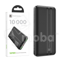 Внешний Аккумулятор (Power Bank) BC 10PB9 10000 mAh (20W, QC3.0, PD, 2USB, MicroUSB, Type-C, LED индикатор) Черный купить по цене производителя Санкт-Петербург | Moba