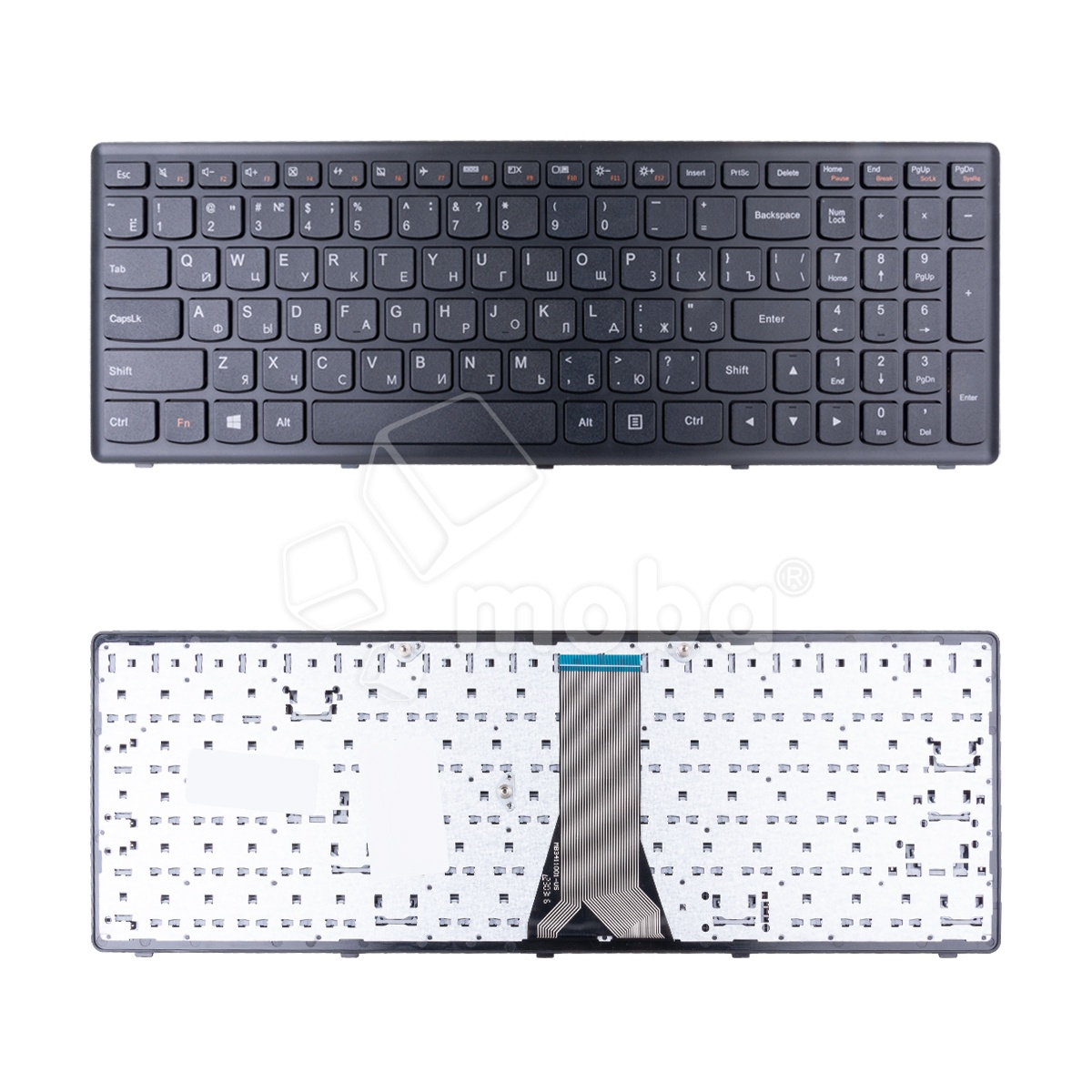 Клавиатура для ноутбука Lenovo IdeaPad Flex 15/G500S/G505A/G505G/G505S/S500/S510/S510p/Z510 (с рамкой) Черный