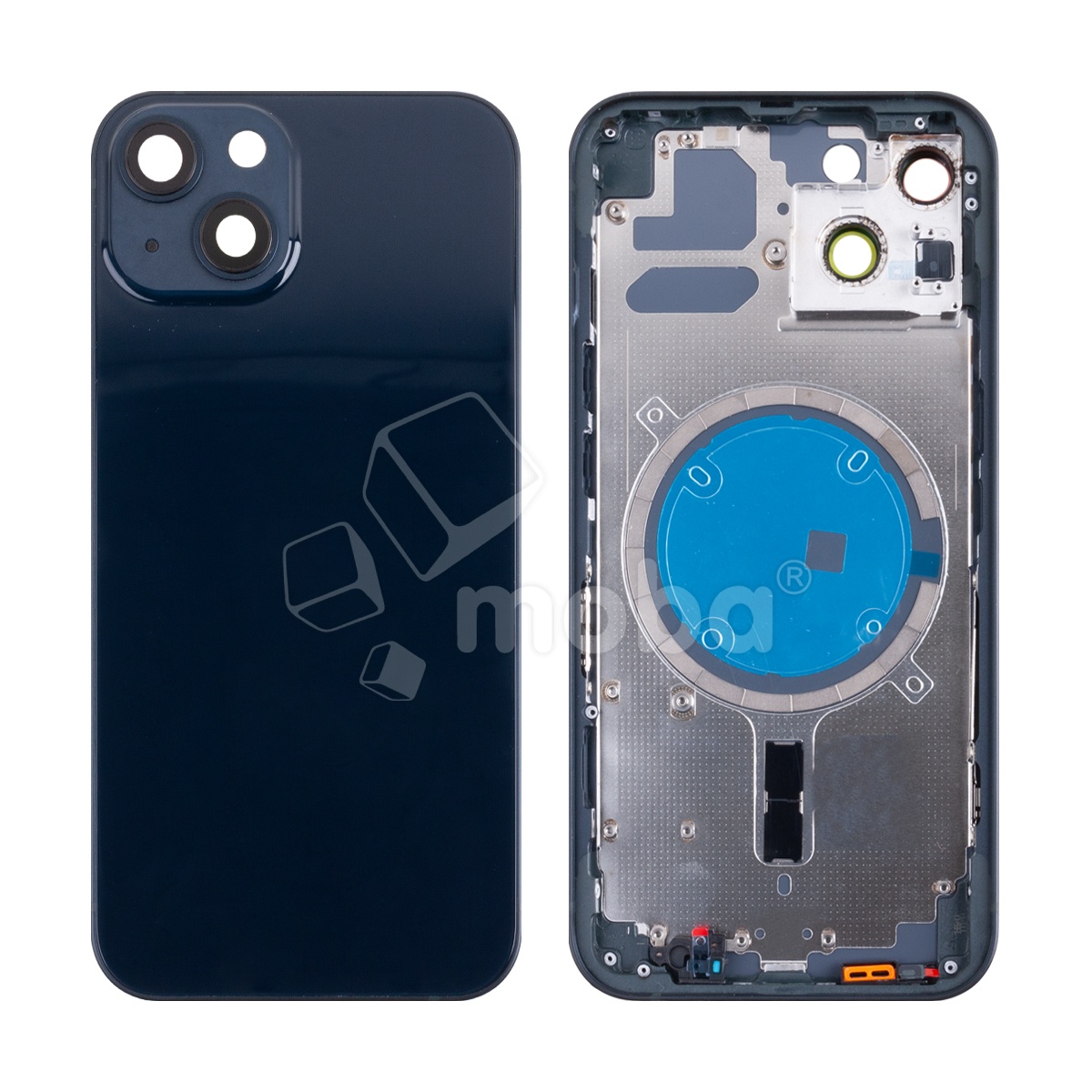 Корпус для iPhone 13 (A2635) (1 Sim) Черный - Премиум