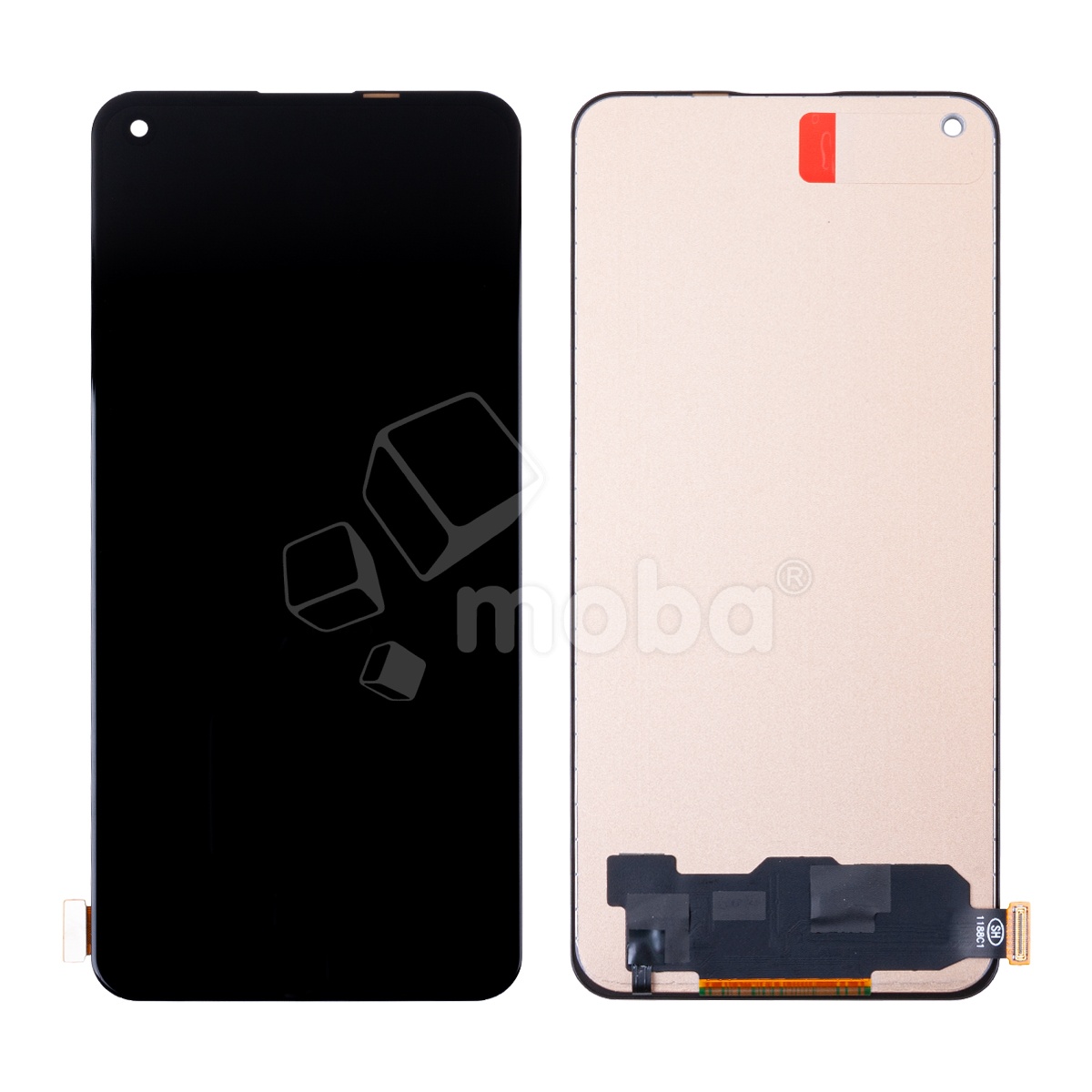 Дисплей для Realme 8 Pro (RMX3081) в сборе с тачскрином Черный - (In-Cell)