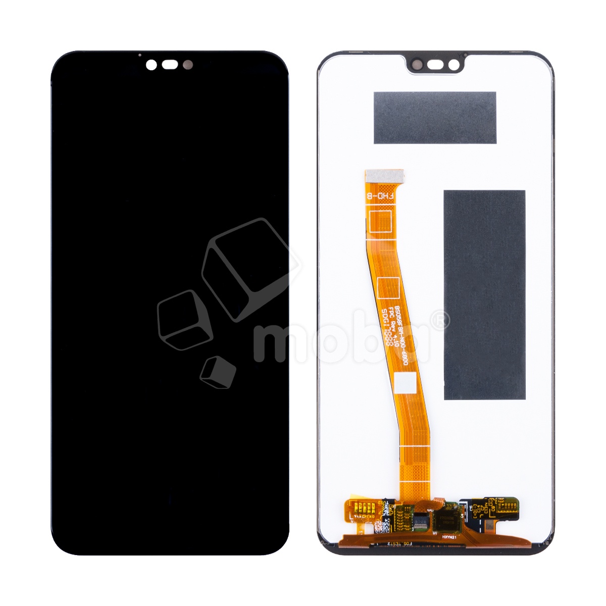 Дисплей для Huawei Honor 10 (COL-L29) в сборе с тачскрином Черный - Оптима