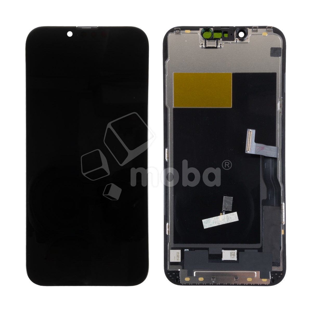 Дисплей для iPhone 13 Pro (A2640) в сборе с тачскрином Черный - (In-Cell, Full HD COF, 600 Кд/м², 120 Гц) (площадка под IC)