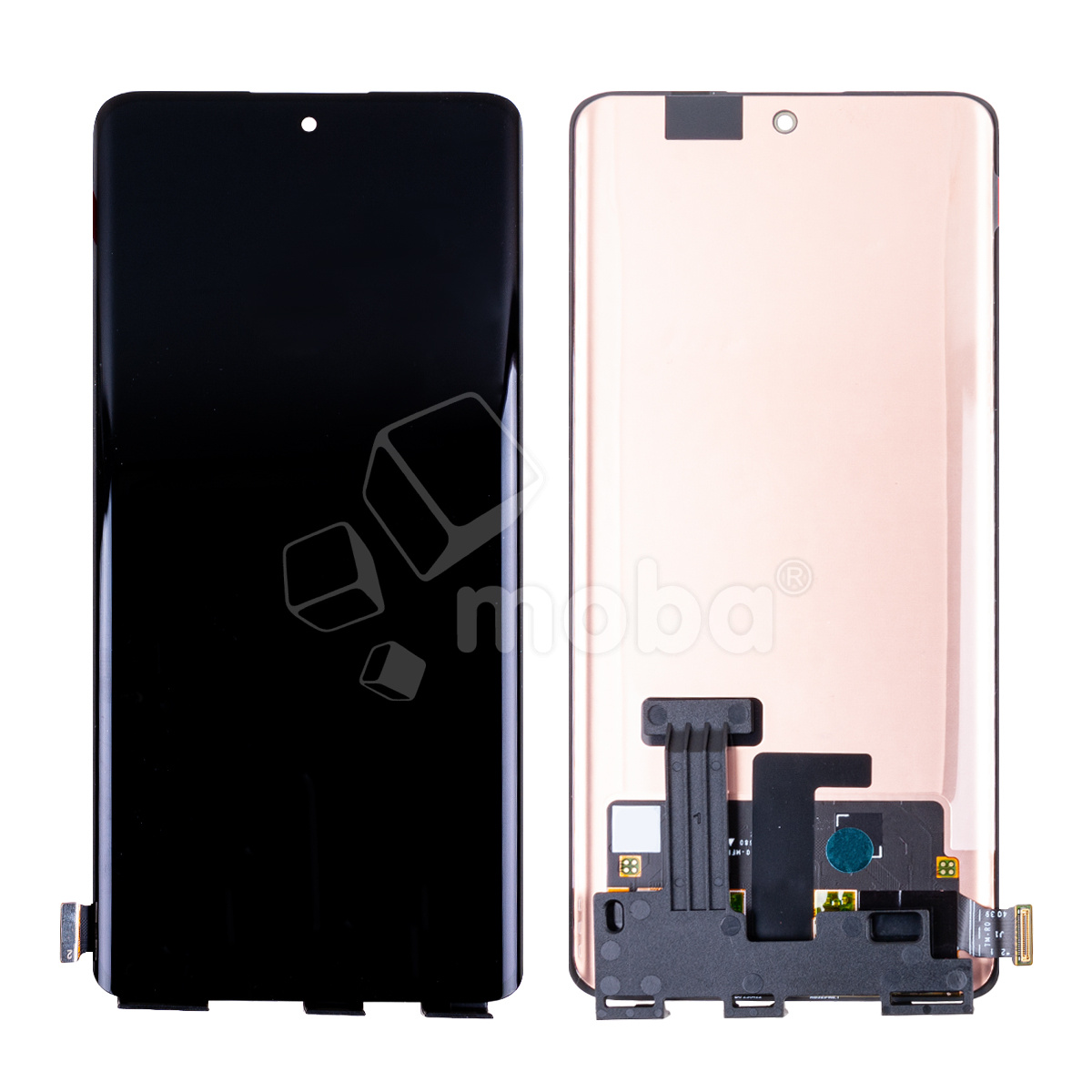 Дисплей для Realme 12 Pro 5G/12 Pro+ 5G (RMX3842/RMX3840/RMX3841) в сборе с тачскрином Черный - (OLED) (Full HD, 450 Кд/м²)