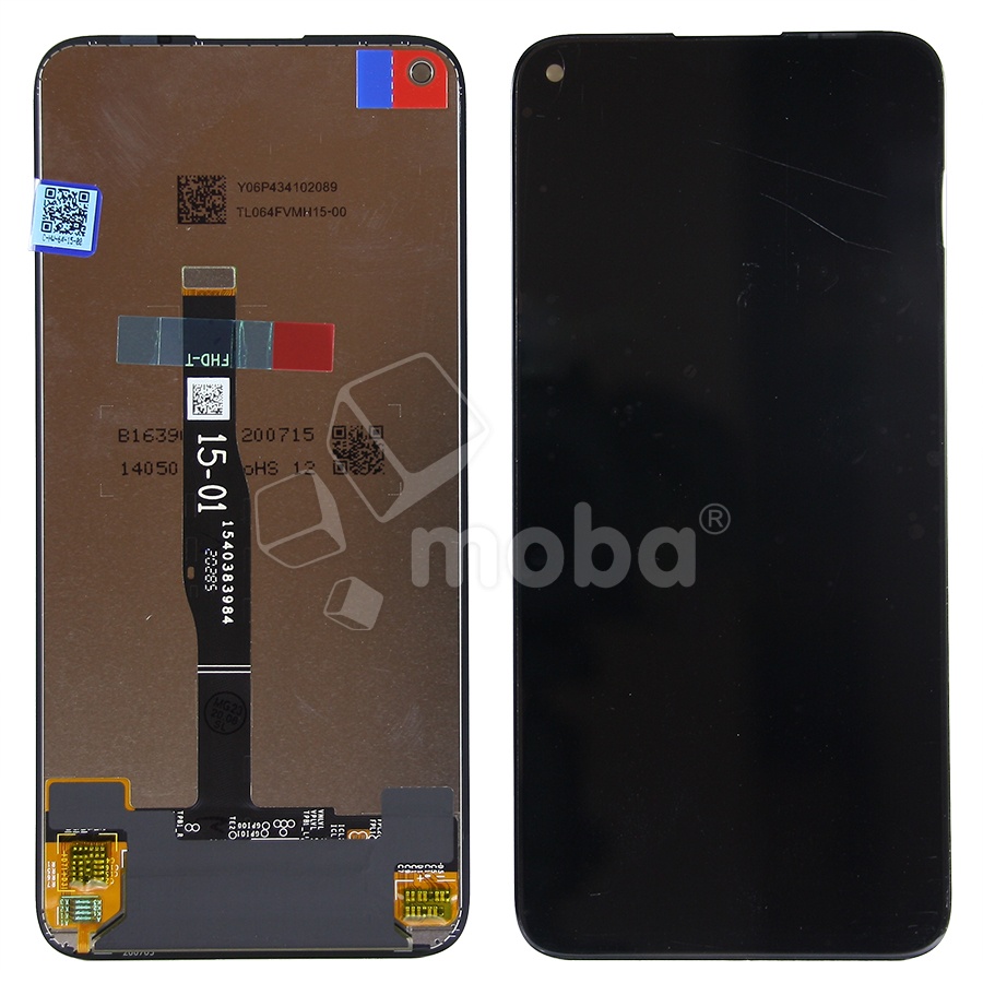 Дисплей для Huawei P40 Lite (JNY-LX1) в сборе с тачскрином Черный - OR (Full HD, 300 Кд/м², 60 Гц)
