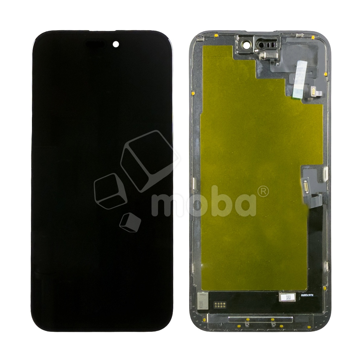 Дисплей для iPhone 16 Plus (A3290) в сборе с тачскрином Черный - (Soft OLED, Full HD COP, 850 Кд/м²) (с верификацией = с привязкой без ошибки)