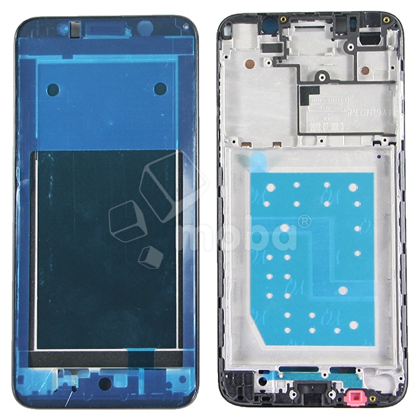 Рамка дисплея для Huawei Y5 2018/Y5 Lite 2018/Y5 Prime 2018/Honor 7A (DRA-L21/DRA-LX2/DRA-LX5/DUA-L22) Черный (возможен дефект ЛКП)