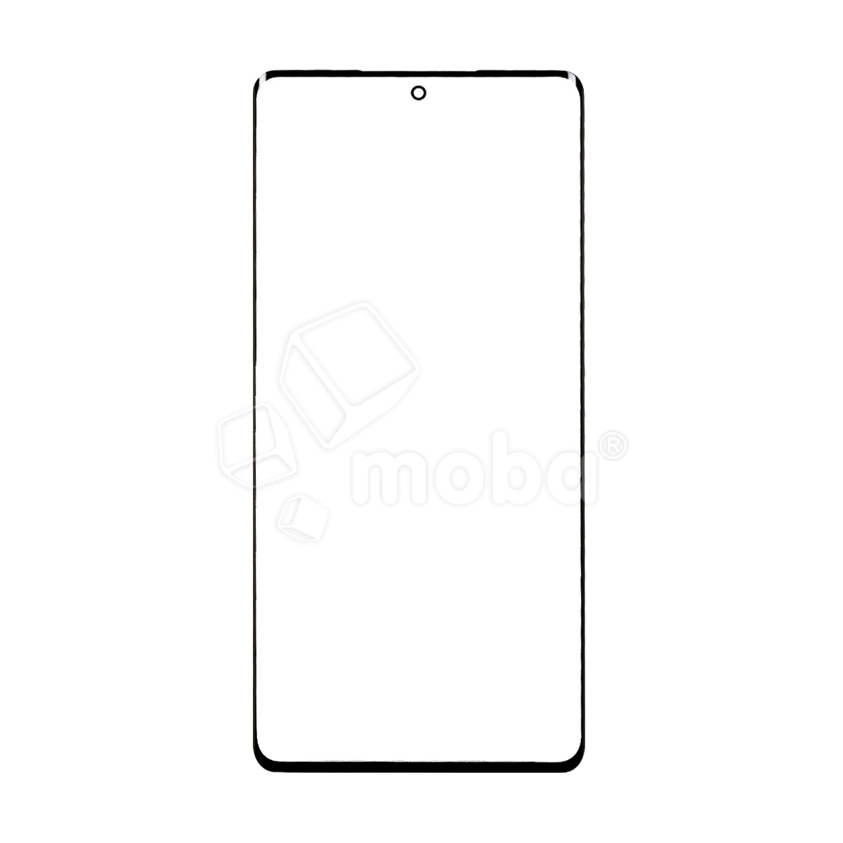 Стекло для переклейки Huawei Honor X9a 5G (RMO-NX1) с OCA пленкой Черный - OR (Mitsubishi)