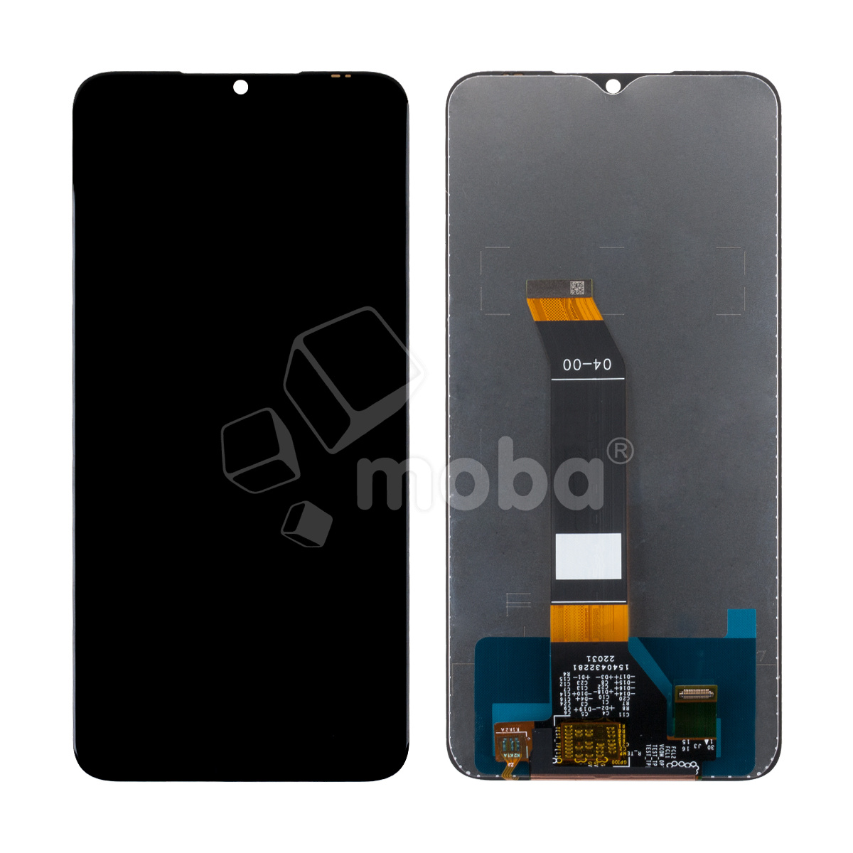 Дисплей для Xiaomi Poco M5 (22071219CG) в сборе с тачскрином Черный - Оптима