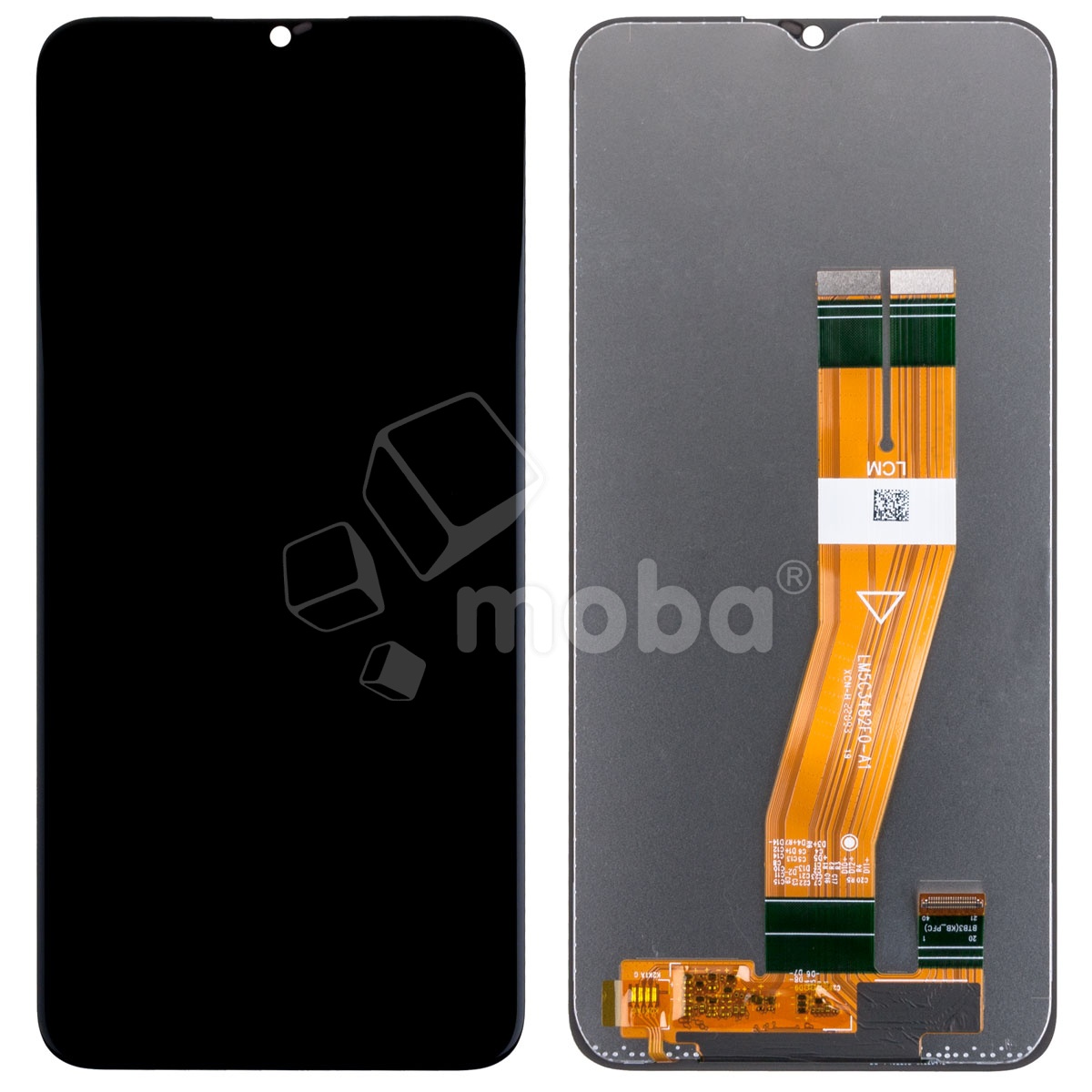 Дисплей для Samsung Galaxy A03 (A035F) в сборе с тачскрином Черный - OR (HD+, 300 Кд/м², 60 Гц)