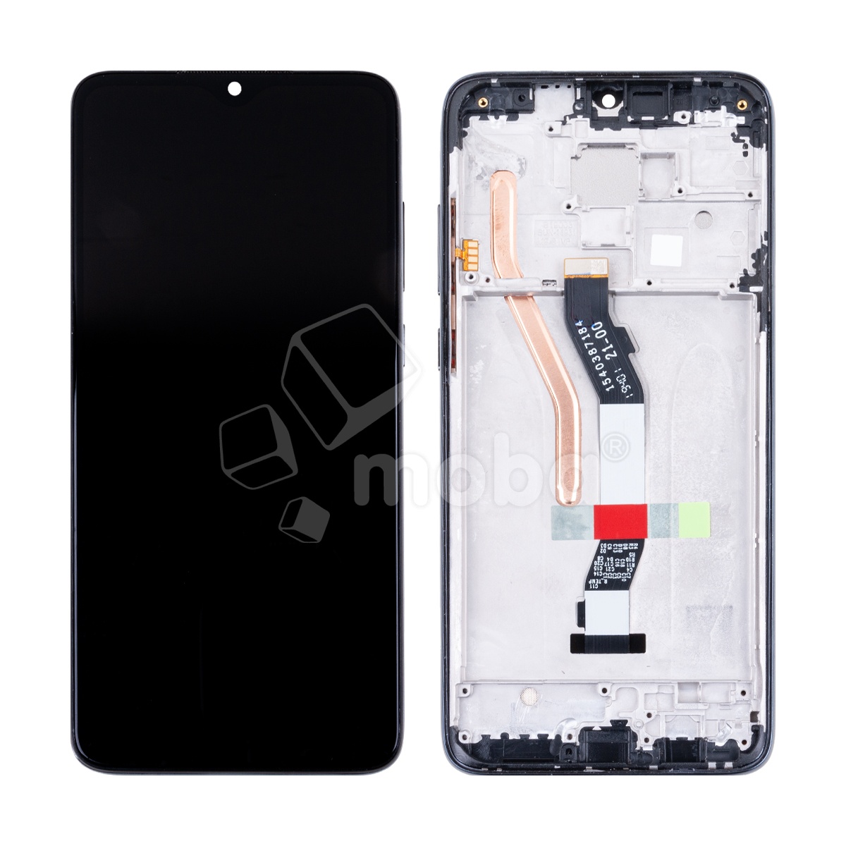 Дисплей для Xiaomi Redmi Note 8 Pro (M1906G7T/M1906G7G) модуль с рамкой Черный - OR (Full HD, 300 Кд/м², 60 Гц)
