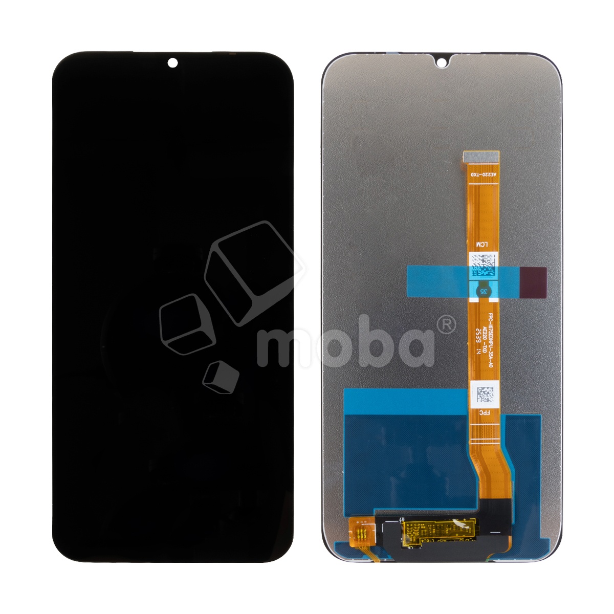 Дисплей для Realme C100i 4G/P4 Lite 4G (RMX5377) в сборе с тачскрином Черный - OR (HD+, 300 Кд/м², 60 Гц)