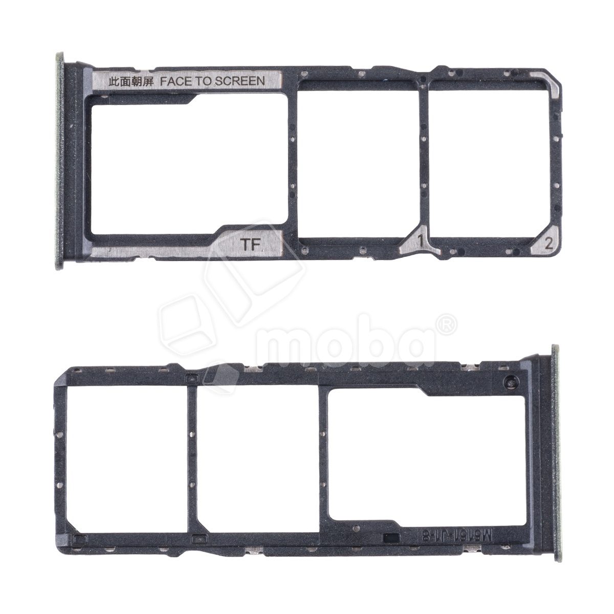 Держатель SIM для Xiaomi Redmi 14C/Poco C75 (2411DRN47C/2409BRN2CY/2409BRN2CA/2409BRN2CG/2410FPCC5G) Зеленый