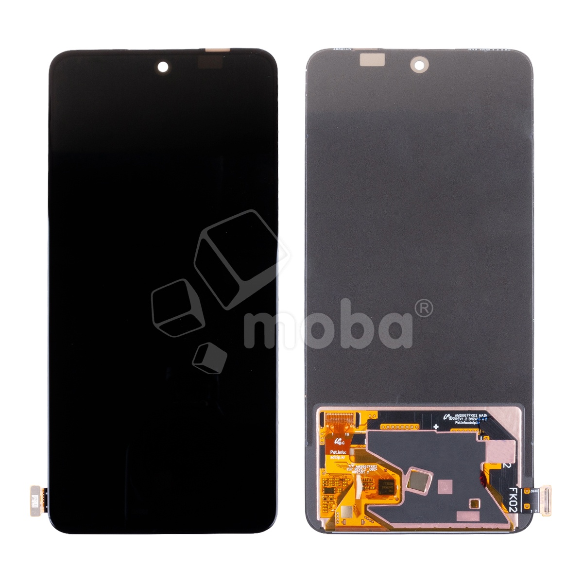 Дисплей для Realme 12+ 5G (RMX3867) в сборе с тачскрином Черный - OR