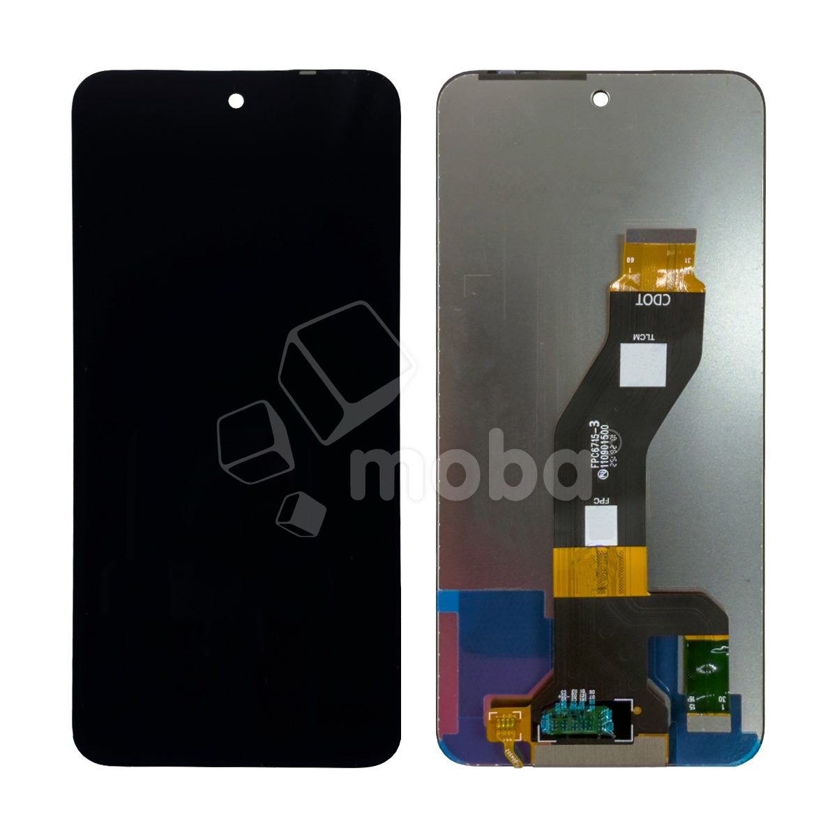 Дисплей для Infinix Smart 10/10 Plus (X6725) в сборе с тачскрином Черный - OR (HD+, 300 Кд/м², 120 Гц)