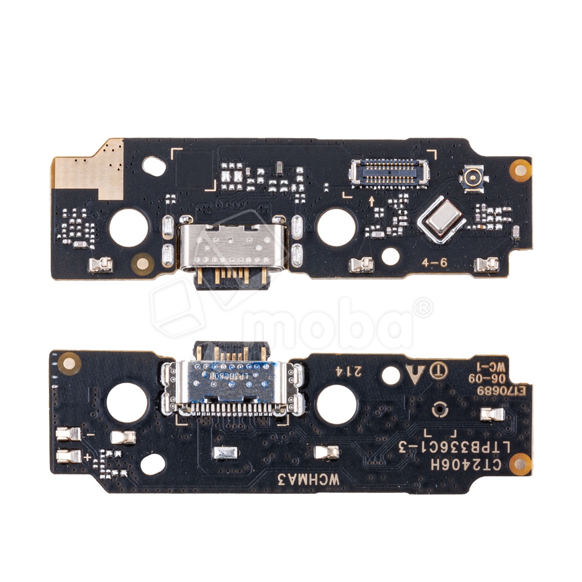 Шлейф для Xiaomi Redmi A3/A3x/A3 Pro/Poco C61 (23129RN51X/24048RN6CG/2312BPC51X) плата на системный разъем/микрофон