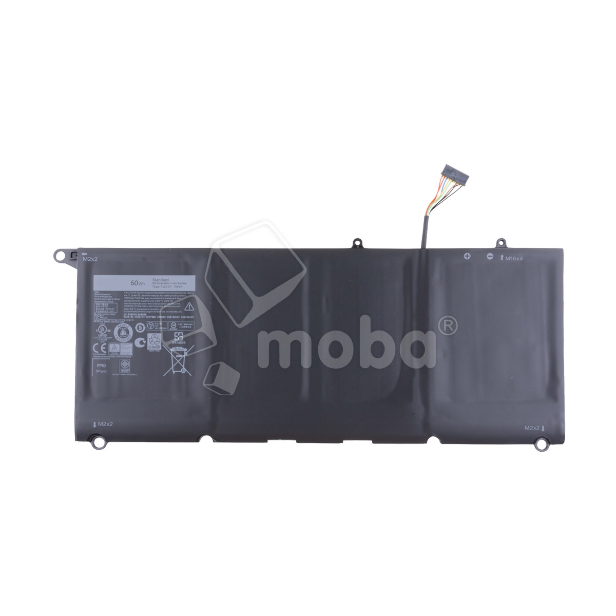Аккумуляторная батарея для ноутбука Dell XPS 13-9360 (PW23Y) 8085 mAh