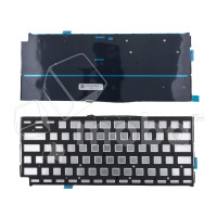 Подсветка клавиатуры для ноутбука MacBook Air M1 13" A2337 (2020, прямой Enter RU) Черный