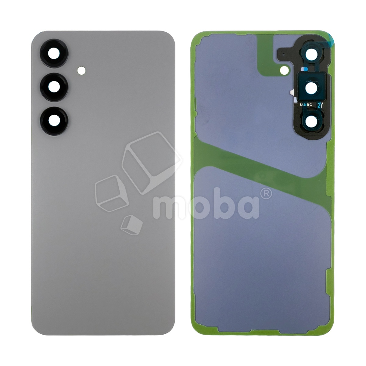 Задняя крышка для Samsung Galaxy S24+ (S926B) Серый - Премиум