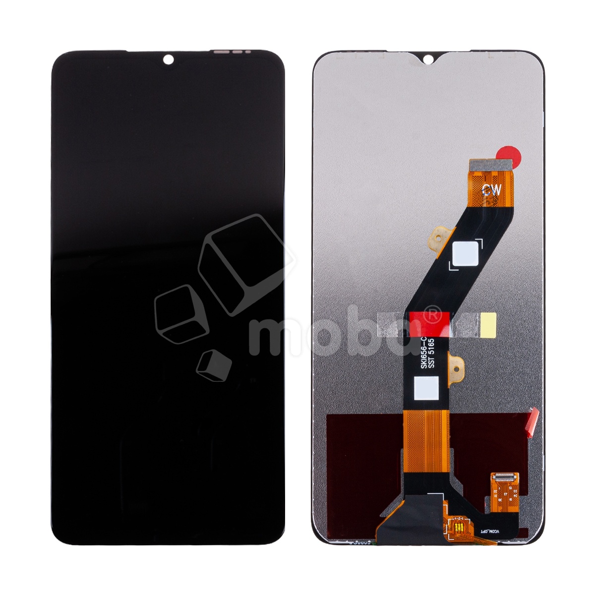 Дисплей для Itel S23 (S665L) в сборе с тачскрином Черный - OR (HD+, 300 Кд/м², 90 Гц)
