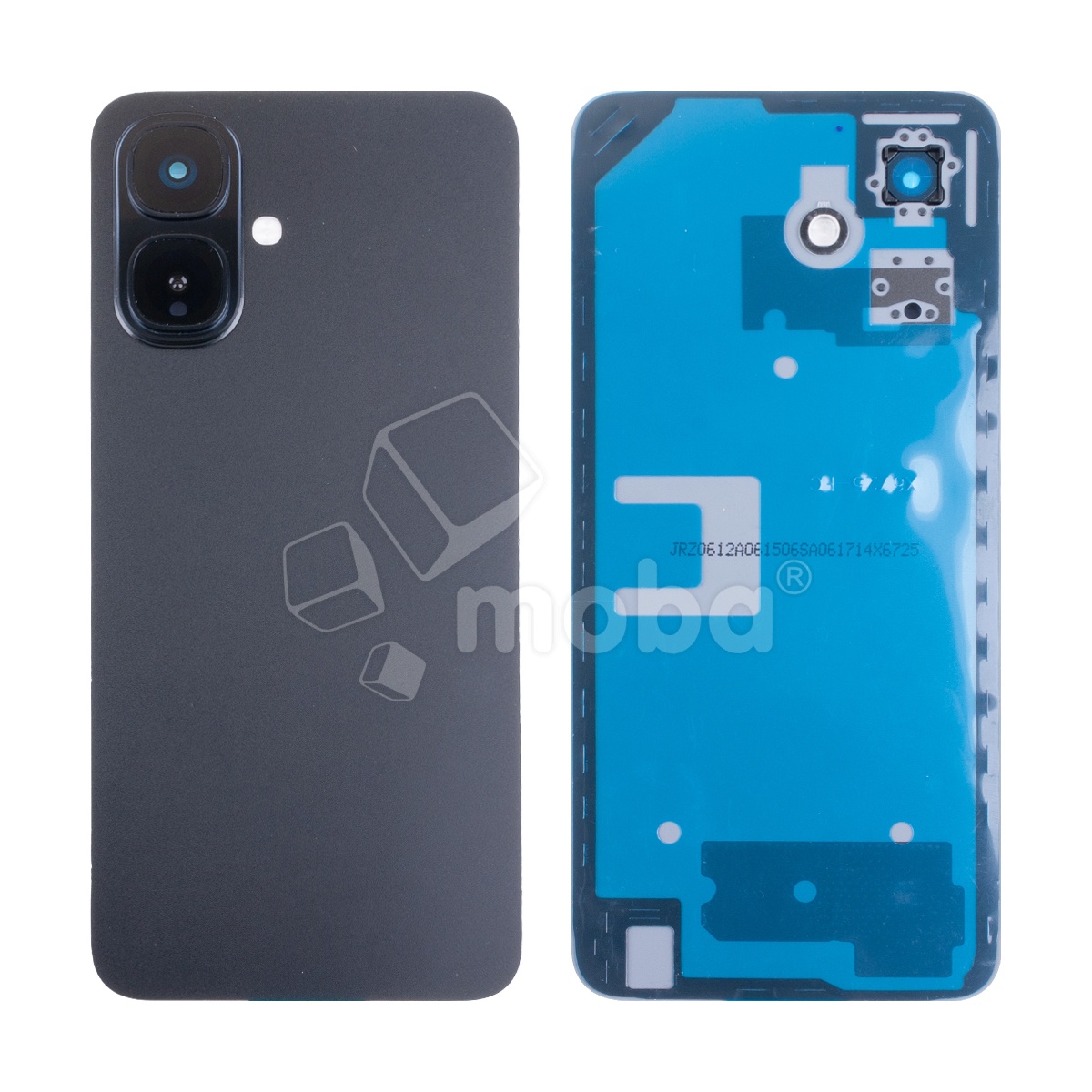 Задняя крышка для Infinix Smart 10 (X6725) Черный - Премиум