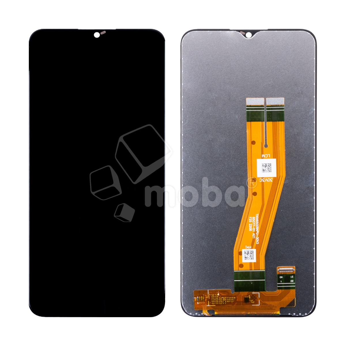 Дисплей для Samsung Galaxy A02s (A025F) в сборе с тачскрином Черный - Оптима