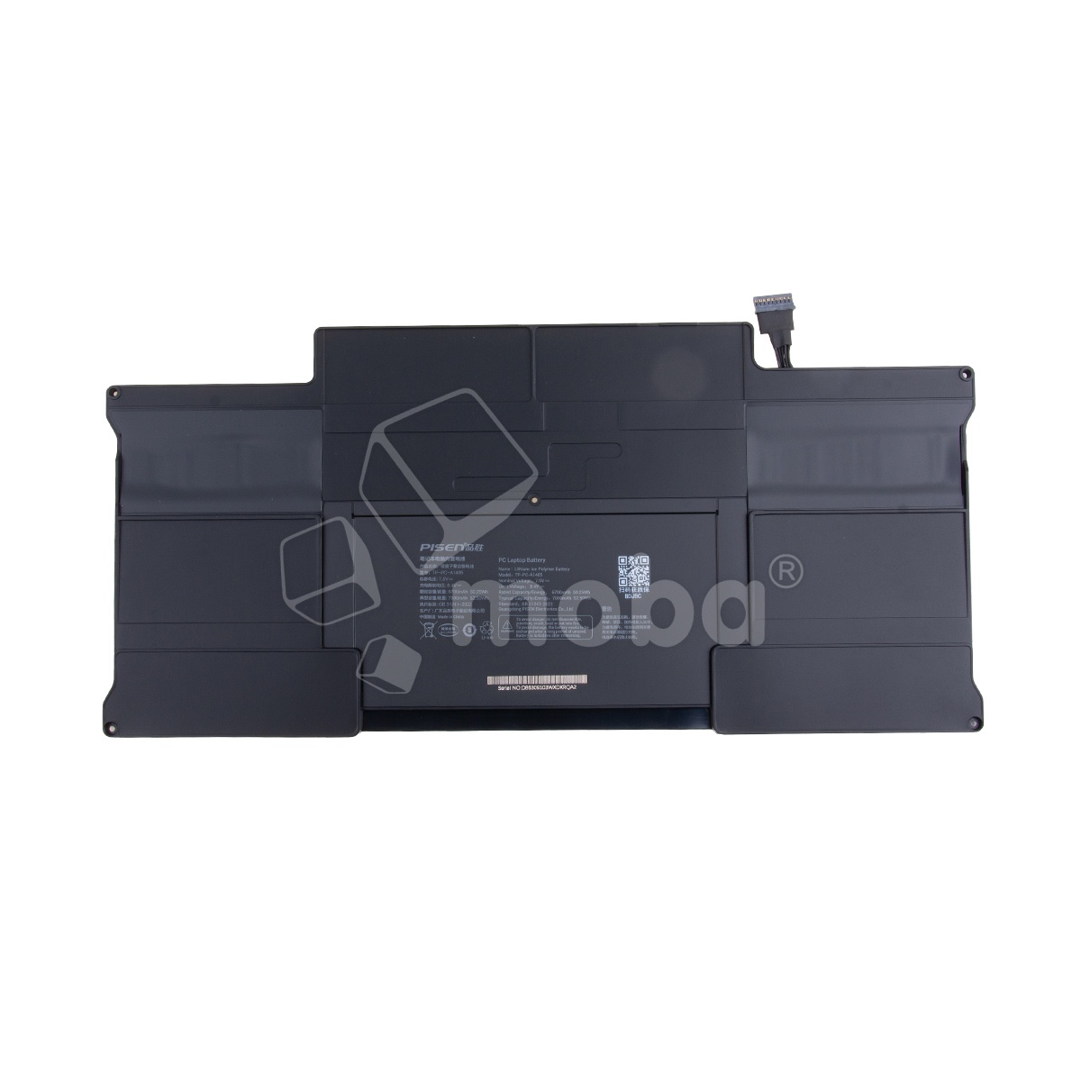 Аккумуляторная батарея для ноутбука MacBook Air 13" A1369/A1466 (2010-2017) A1496/A1377/A1405 - Pisen