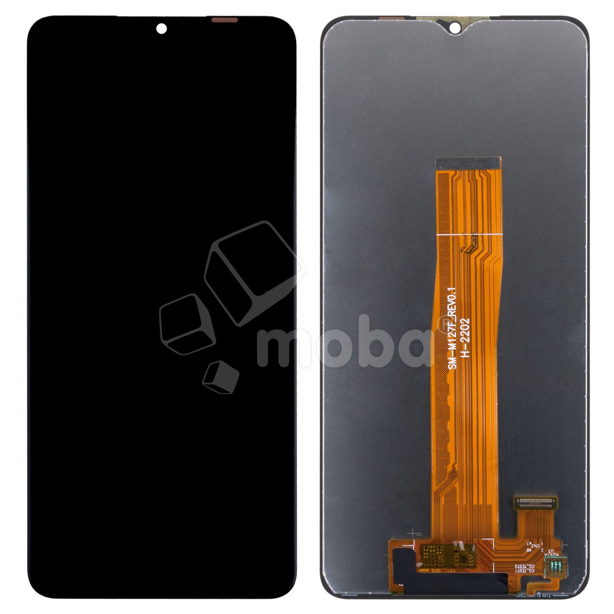 Дисплей для Samsung Galaxy M12 (M127F) в сборе с тачскрином Черный - OR (HD+, 300 Кд/м², 90 Гц)