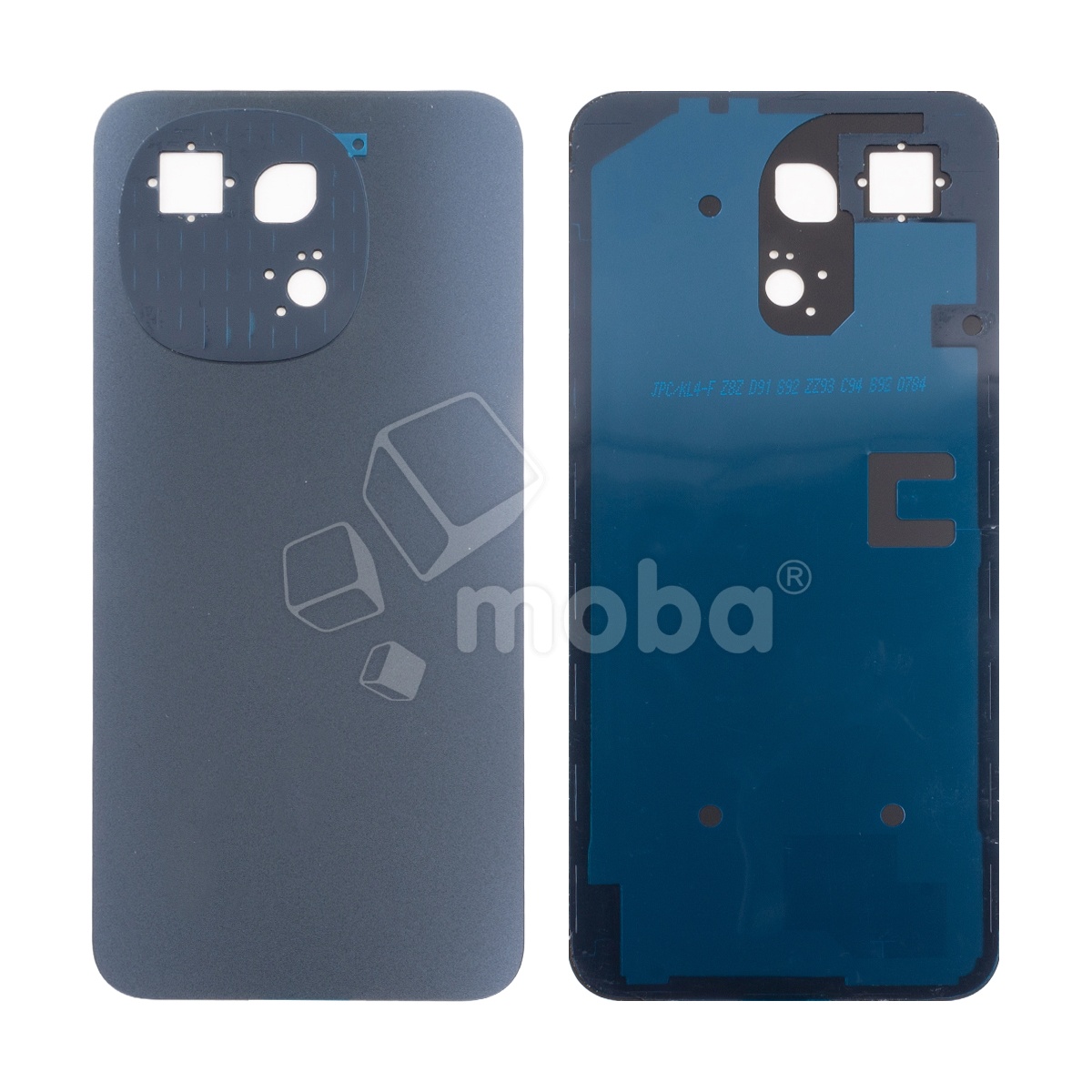 Задняя крышка для Tecno Spark Go 1 (KL4) Черный - Премиум