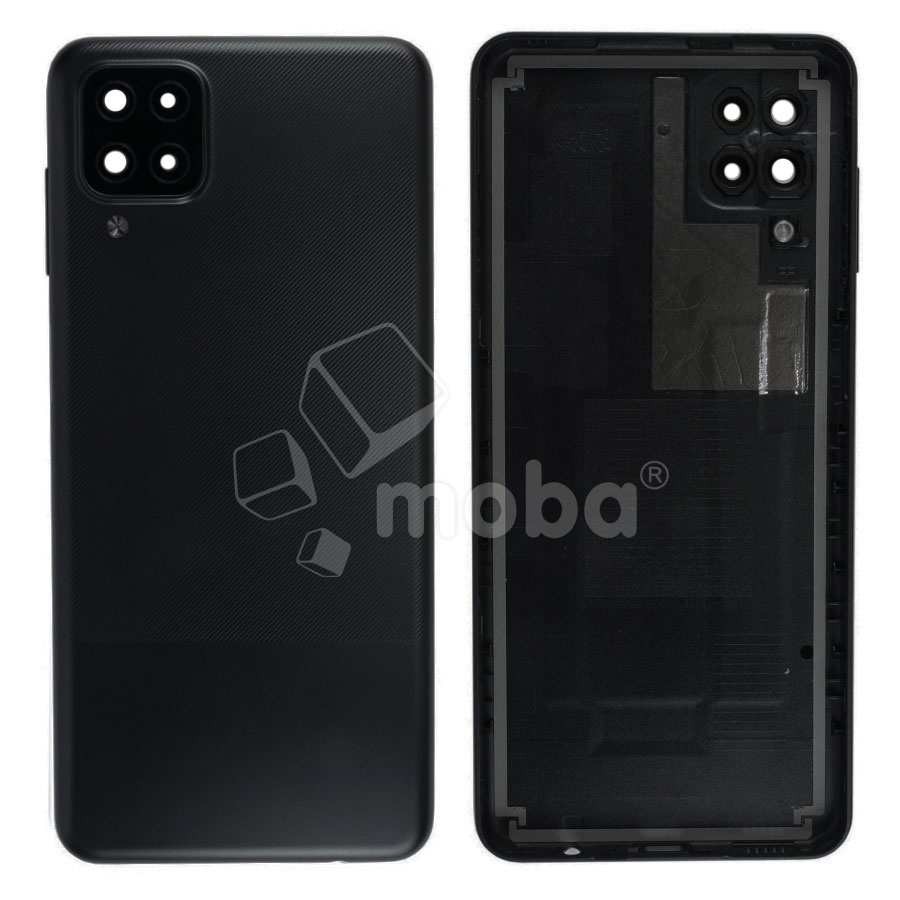 Задняя крышка для Samsung Galaxy A12/A12 Nacho (A125F/A127F) Черный