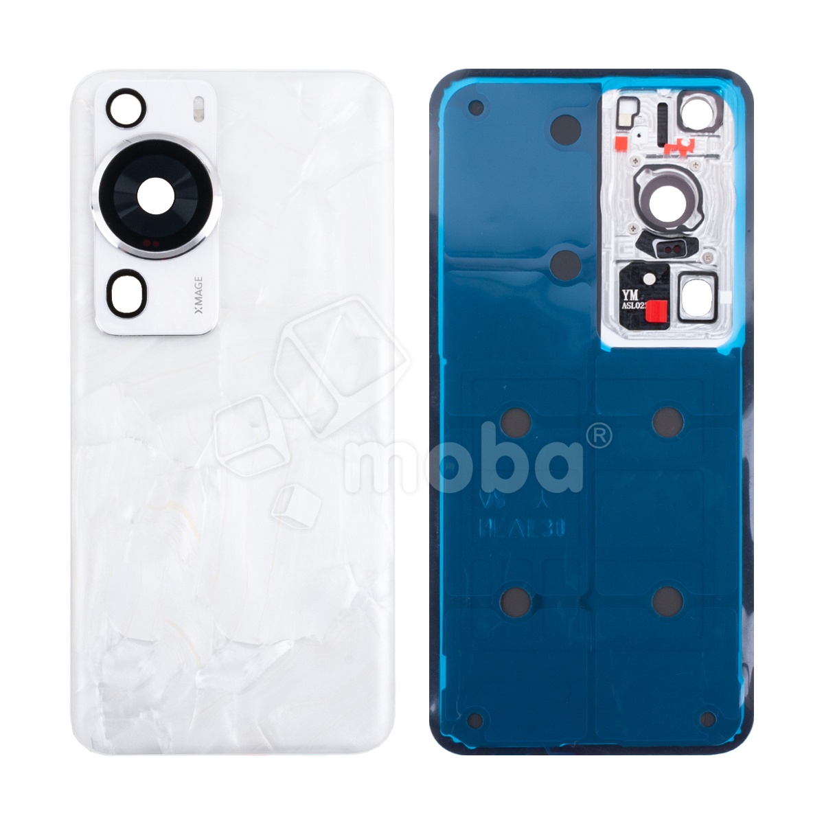 Задняя крышка для Huawei P60 Pro (MNA-LX9) Белый - Премиум