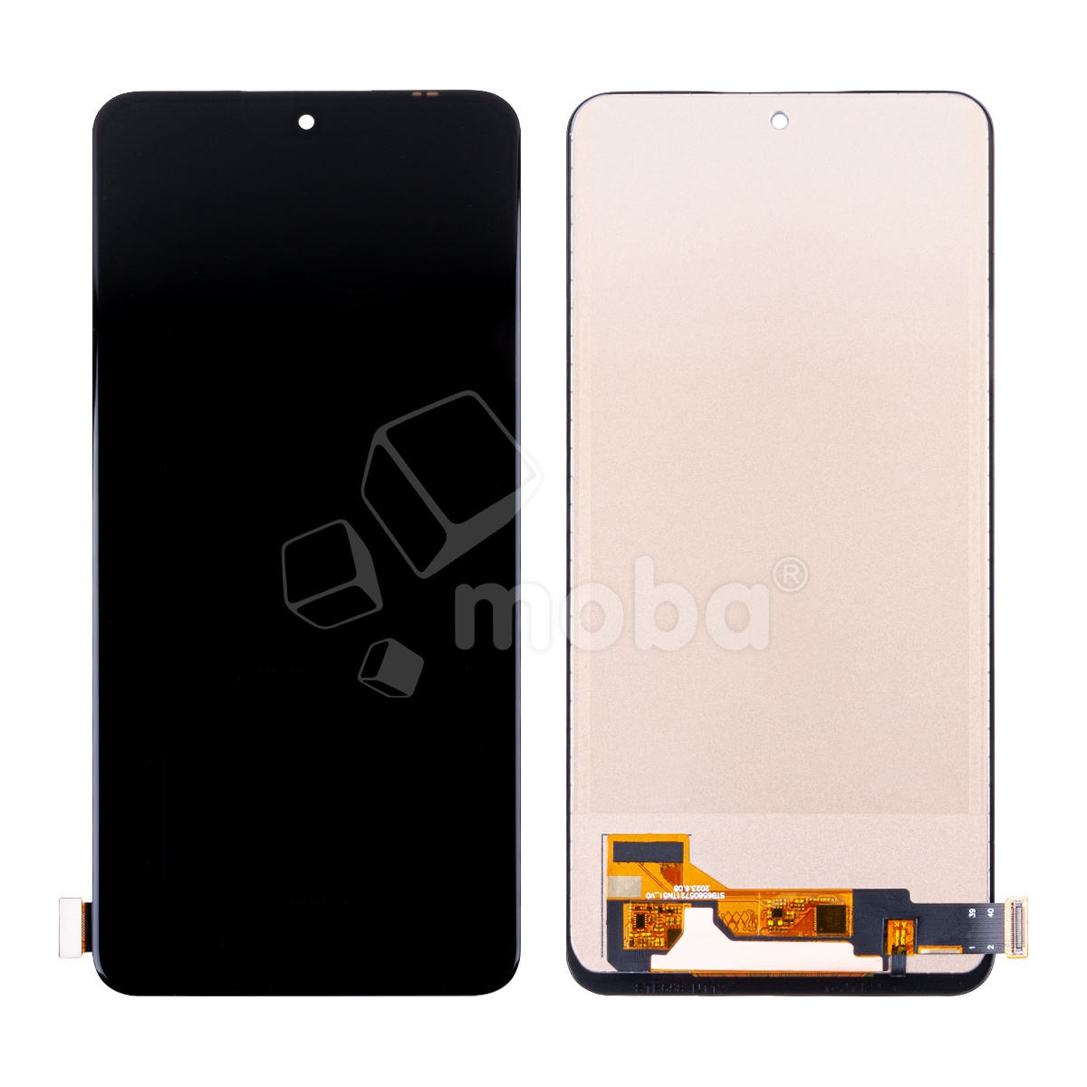 Дисплей для Xiaomi Poco X5 5G/Redmi Note 12 4G/5G (22111317PG/22111317I/23021RAA2Y/23021RAAEG/23027RAD4I/23028RA60L) в сборе с тачскрином Черный - (In-Cell)
