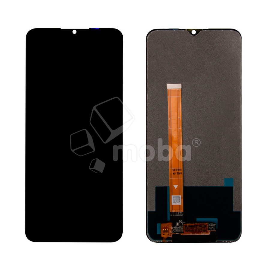 Дисплей для Realme C25/OPPO A16 (RMX3191/CPH2269) в сборе с тачскрином Черный - Оптима