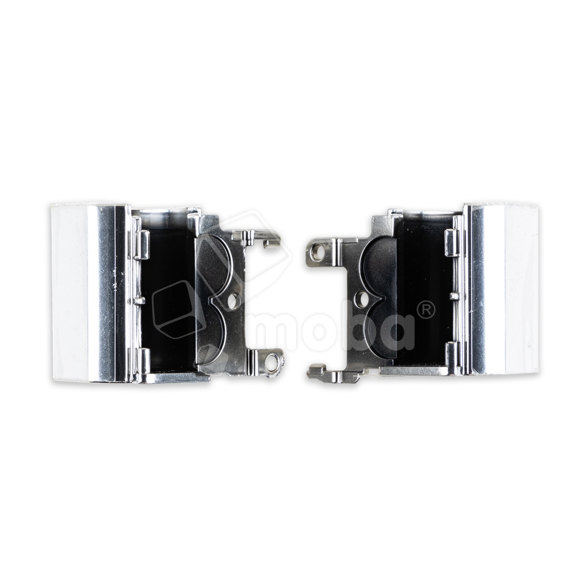 Заглушки петель для ноутбука HP 15-BS/15-BW/15-RA/15-RB (комплект 2 шт.) Серебро