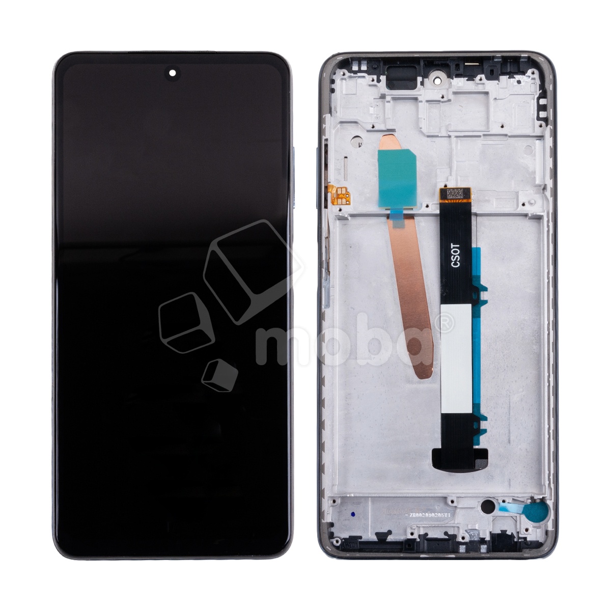 Дисплей для Xiaomi Poco X3 NFC/X3 Pro (M2102J20SG/M2007J20CG) модуль с рамкой Черный - OR (Full HD, 300 Кд/м², 120 Гц)